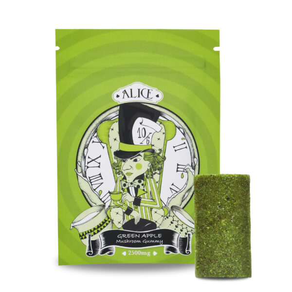 Alice-Green Apple Mushroom Gummies 1000mg - Image 2