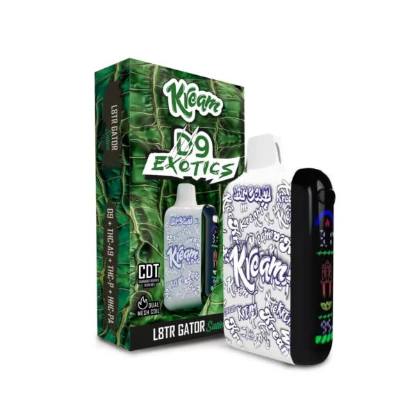 Kream Exotics Delta 9 Disposable (8000mg) - Image 4