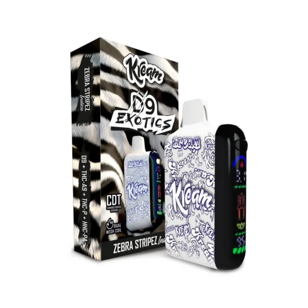 Kream Exotics Delta 9 Disposable (8000mg) - Image 2