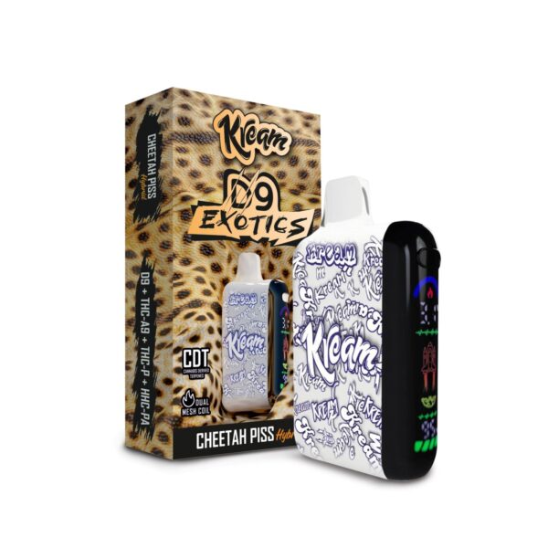 Kream Exotics Delta 9 Disposable (8000mg) - Image 5